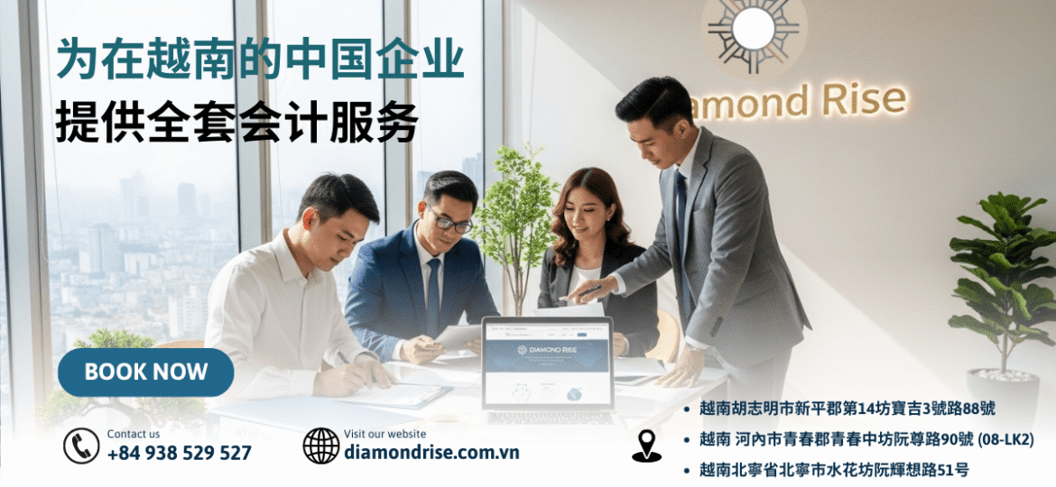 为在越南的中国企业提供全套会计服务