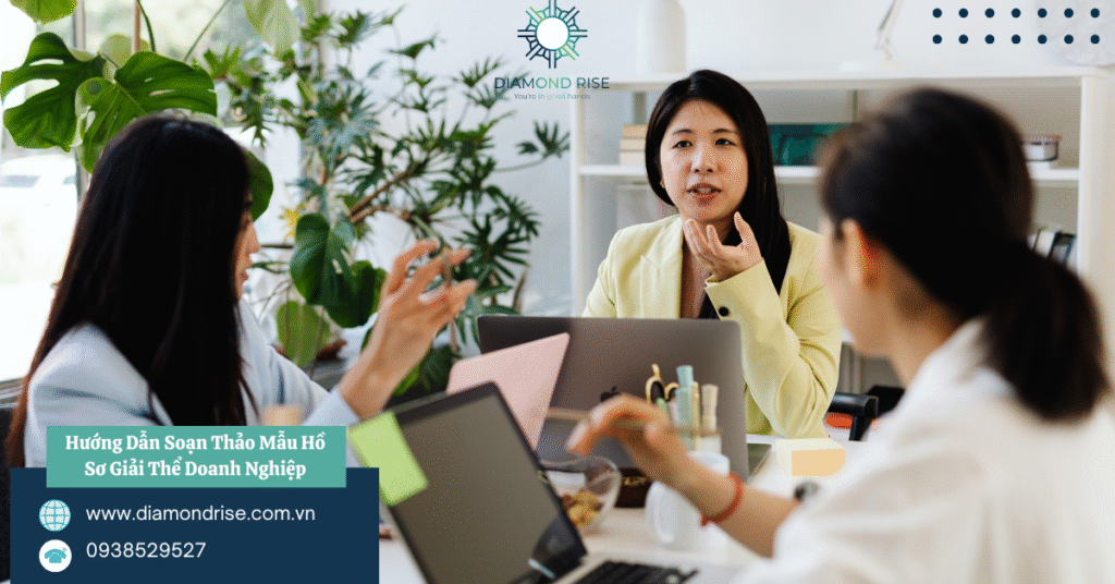 hướng dẫn tạo hồ sơ giải thể doanh nghiệp