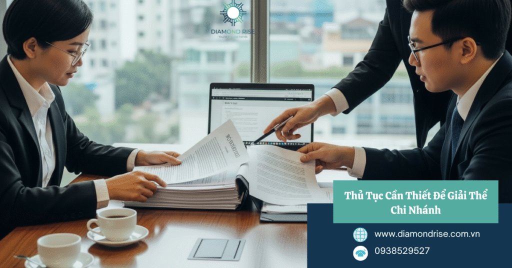 giải thể chi nhánh doanh nghiệp tại Việt Nam