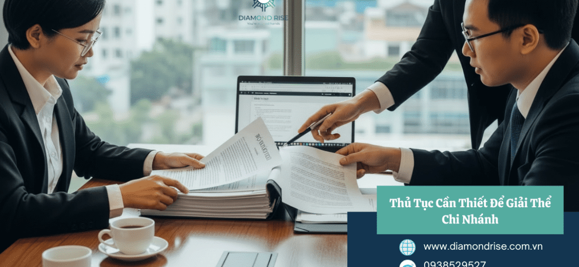 giải thể chi nhánh doanh nghiệp tại Việt Nam